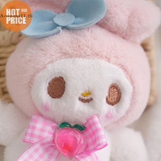 Aosuoas Kawaii Sanrio พวงกุญแจ จี้ตุ๊กตาการ์ตูน Hello Kitty Kuromi My Melody Cinnamoroll น่ารัก สําหรับตกแต่งกระเป๋า