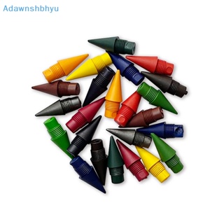 Adhyu ไส้ดินสอ ไม่มีหมึก 2B 12 สี 6 หรือ 12 ชิ้น แบบเปลี่ยน อุปกรณ์เสริม สําหรับเครื่องเขียน โรงเรียน