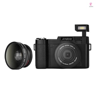 Andoer CDR2 1080P 15fps Full HD 24MP Digital Camera 3.0 for Professional Photography