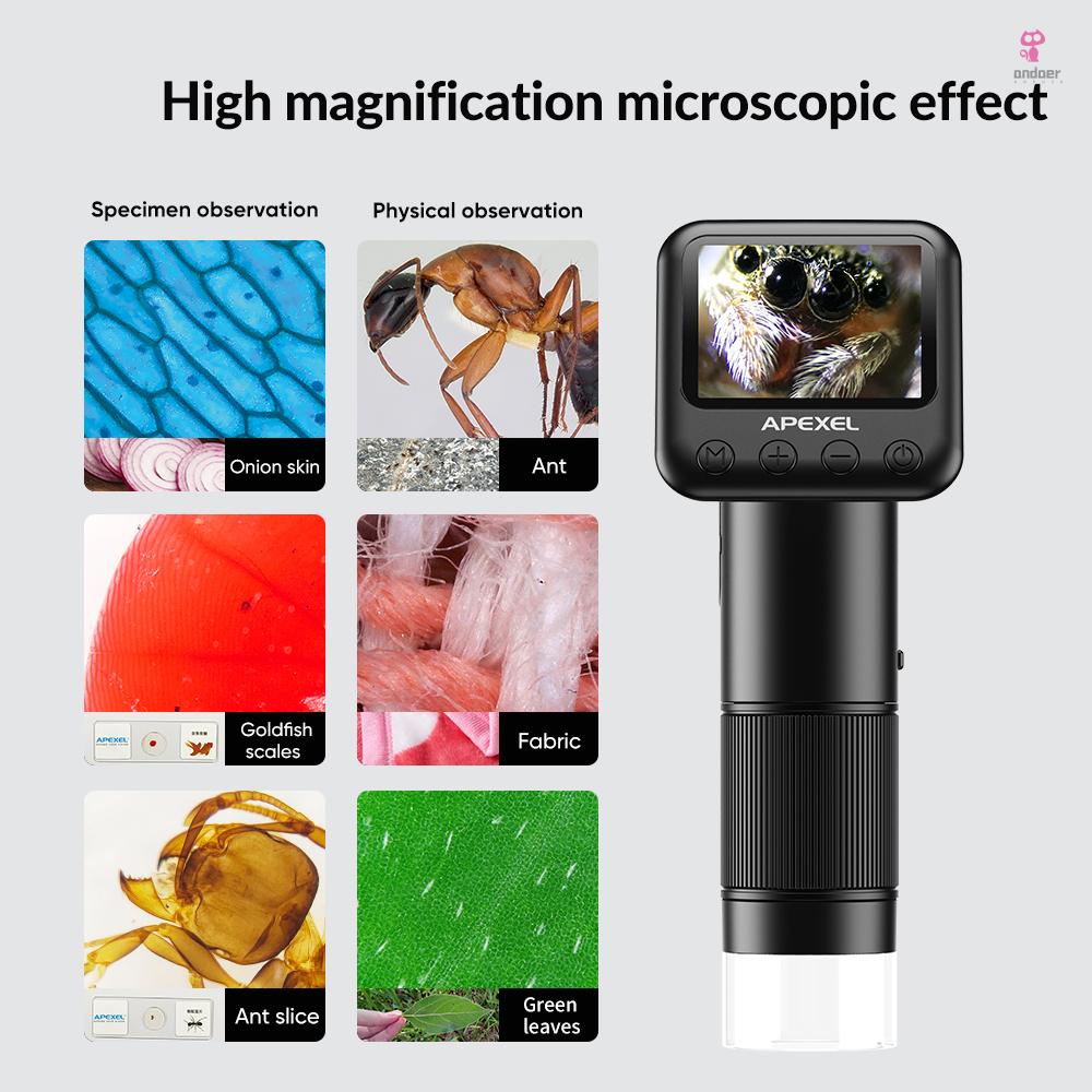 apexel-apl-ms008-handheld-digital-microscope-12x-24x-magnification-portable-microscope-for-kids-2-0-inch-lcd-screen