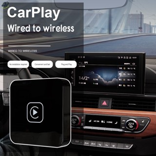 กล่อง CarPlays ไร้สาย ขนาดเล็ก สําหรับโทรศัพท์ มัลติฟังก์ชั่น อะแดปเตอร์ Dongle สําหรับรถยนต์ ยานยนต์