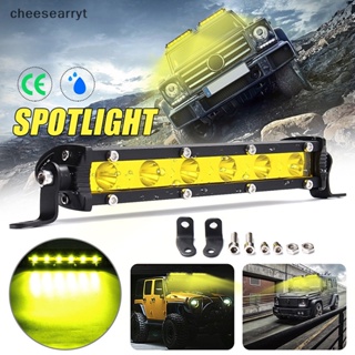 Chee โคมไฟ LED 18W 7 นิ้ว สีเหลือง สําหรับรถ ATV 4WD ออฟโร้ด EN