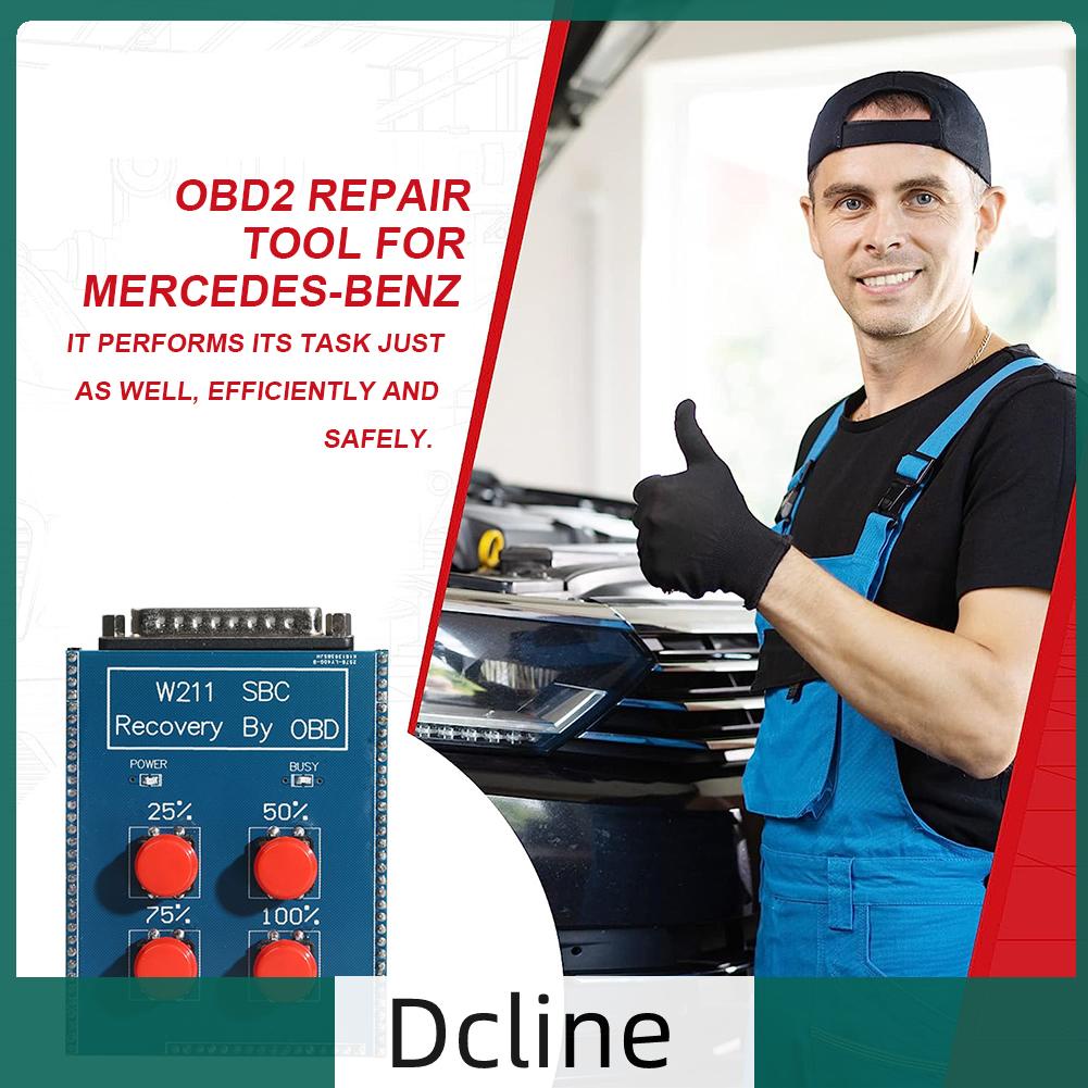 dcline-th-เครื่องมือซ่อมแซมรถยนต์-ไฟ-led-obd-sbc-สําหรับ-benz-obd-w211-r230-sbc