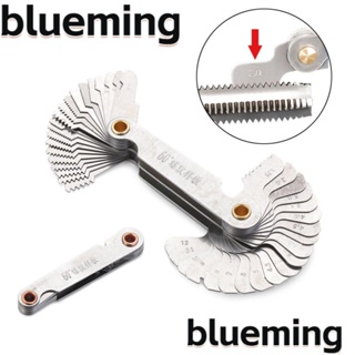 Blueming2 เกจวัดฟันเฟือง เมตริก 55 60 องศา สําหรับเครื่องกลึง