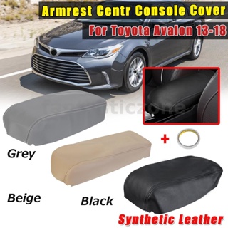 เคสกล่องที่เท้าแขนคอนโซลกลางรถยนต์ หนังสังเคราะห์ ไมโครไฟเบอร์ สําหรับ Toyota Avalon 2013 2014-2018