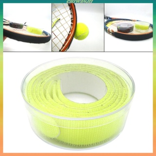 [Chiwanji1] เทปสติกเกอร์ป้องกันหัวไม้เทนนิส แร็กเก็ตเทนนิส แบบพกพา สําหรับไม้เทนนิส 3 ชิ้น