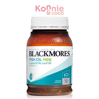 Blackmores Fish Oil Mini 400 Capsules.