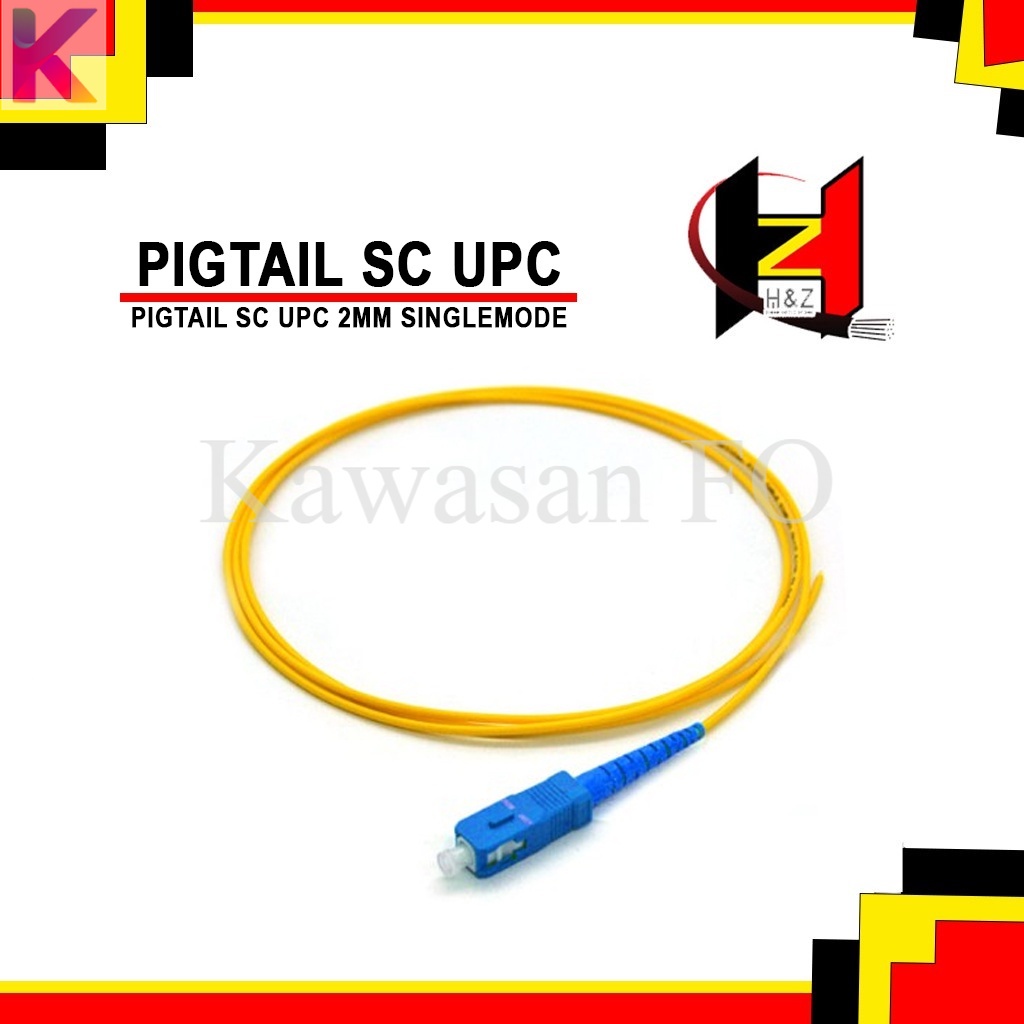 Sc UPC Pigtail 2 มม.1.5Meter 2 มม./SC UPC ไฟเบอร์ออปติก Pigtail - 2 มม. ...