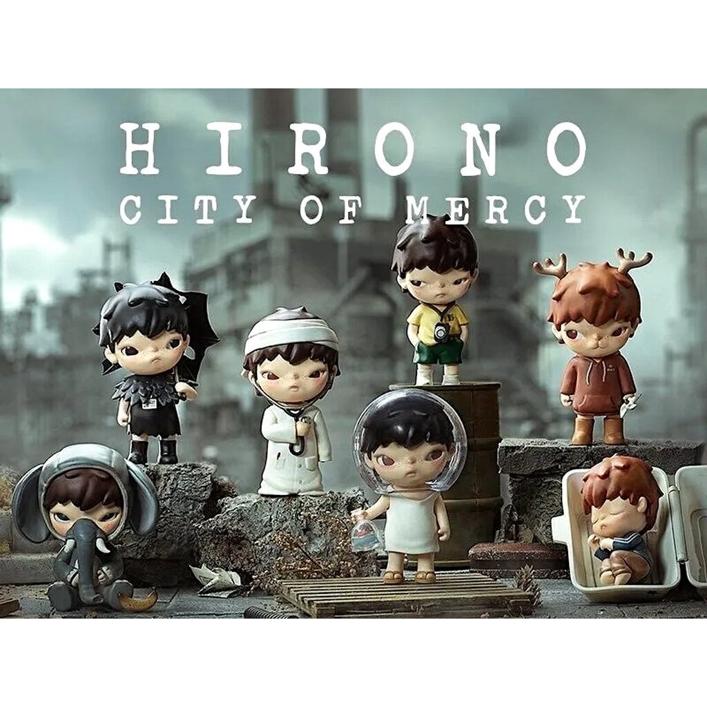 Hirono City of Mercy Series - 100% - ของแท้ - Pop Mart [โมเดลฮิโร