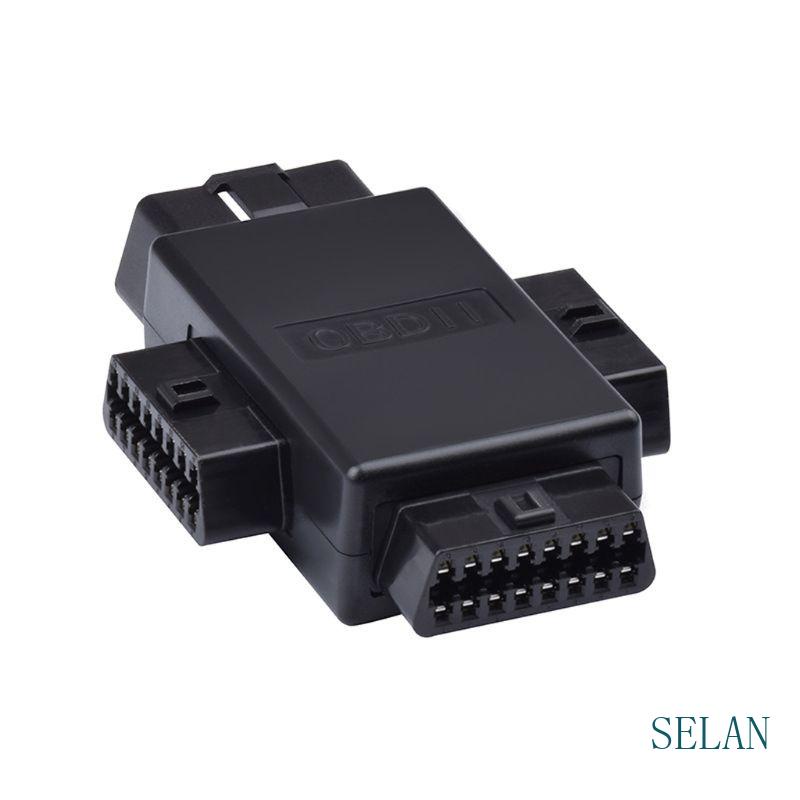 Selan OBD2 ปลั๊กเชื่อมต่อรถยนต์ 1 ตัวผู้ เป็น 3 ตัวเมีย อเนกประสงค์ ...