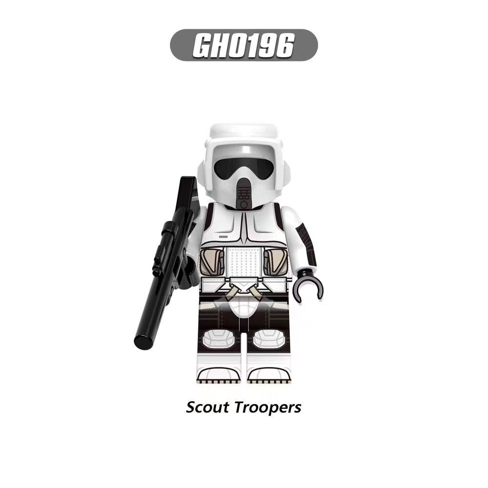 โมเดลตุ๊กตาฟิกเกอร์ Star Wars series Scout Commander ขนาดเล็ก ของเล่น ...