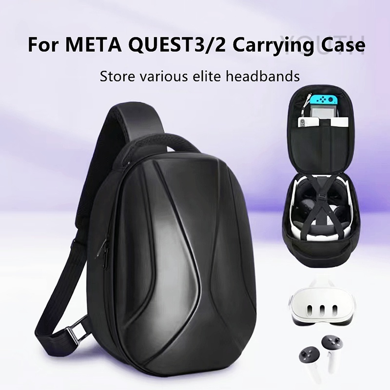 12·12for Quest 3/3S Carrying Case Compitable with Meta Quest 3/2 ...