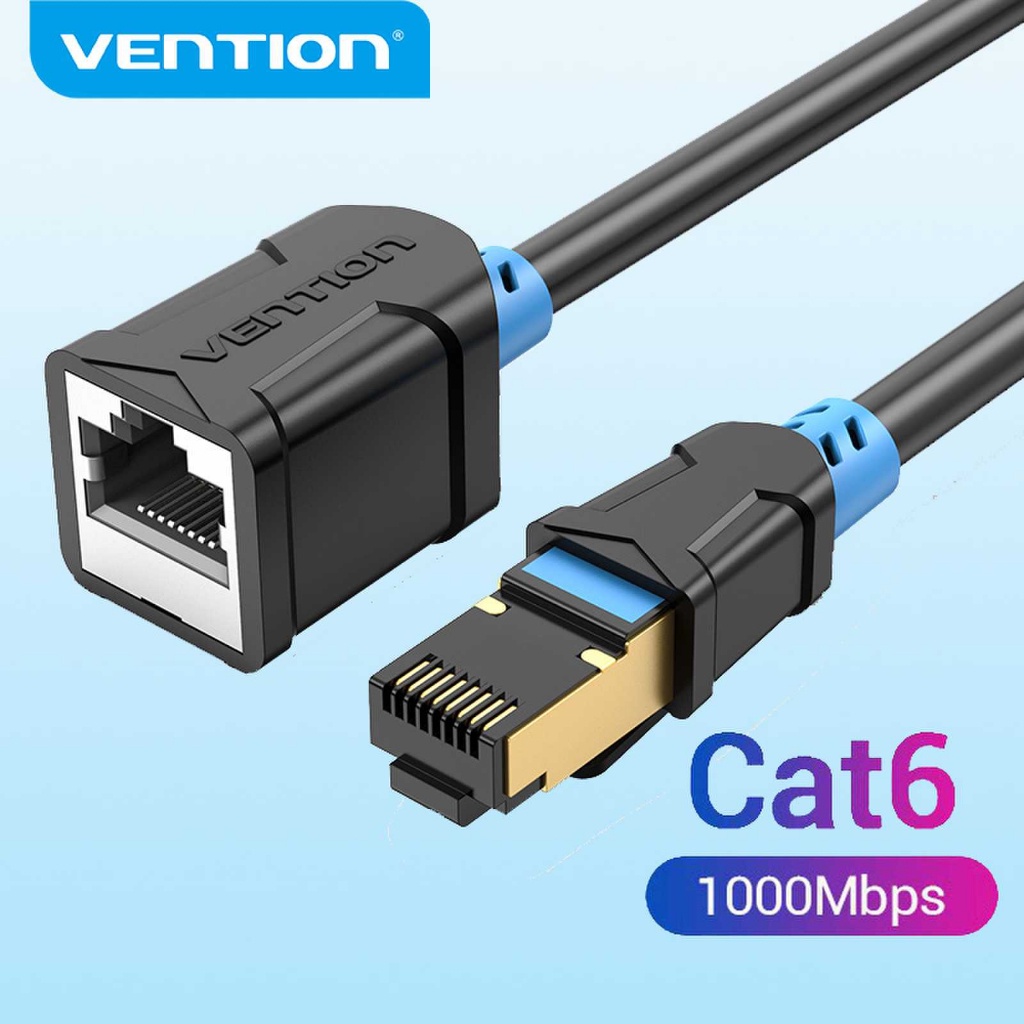 Vention สายเคเบิลต่อขยายอีเธอร์เน็ต RJ45 Cat6 Patch Cabel สําหรับแล็ปท็ ...