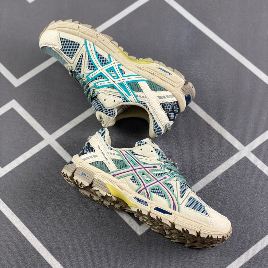 Asic Gel-KAHANA 8 mesh รองเท้าวิ่งมืออาชีพสวมใส่สบายและระบายอากาศได้ดี ...