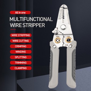 wires คีมปอกสายไฟ และ คีมตัดสายไฟ อเนกประสงค์ วัสดุที่มีความแข็งแรงสูง ใช้งานได้อย่างง่ายดาย และตัดได้อย่าง