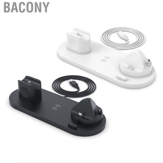 Bacony Fast Charging Station   Slip Multifunctional Plastic ABAS 6 in 1 Stand Scratch for Office