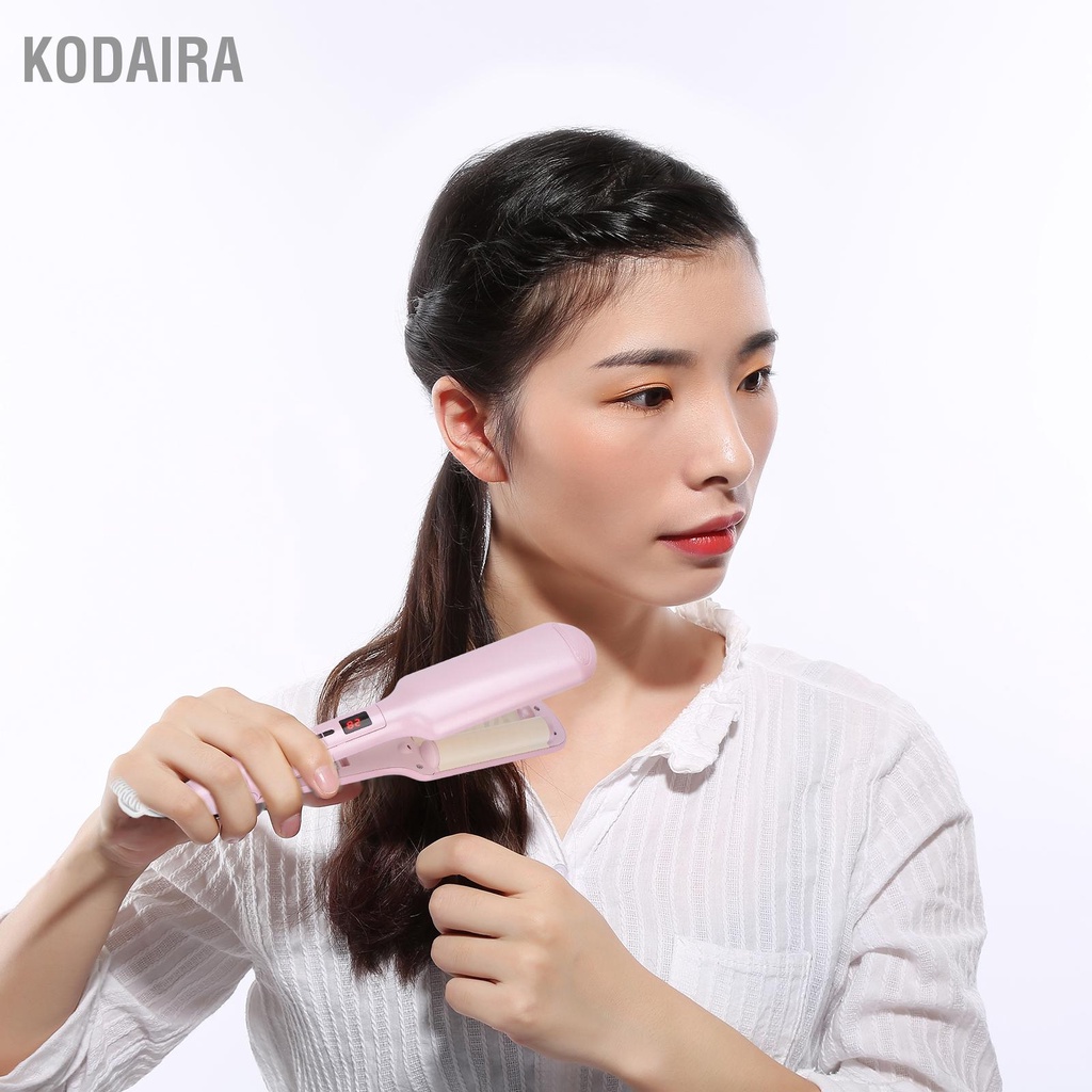 kodaira-curling-iron-อุณหภูมิคงที่อัจฉริยะ-30-s-เครื่องทำความร้อน-ptc-360-องศาการหมุนหลอดคู่ผม-waver-สำหรับเดินทาง