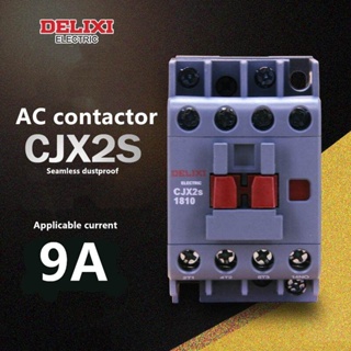 Delixi คอนแทคเตอร์ AC CJX2s-0910 24-380V