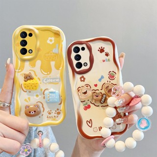 เคส Oppo Reno 5 4g เคส Oppo Reno 5 5g เคสโทรศัพท์มือถือ ลายการ์ตูนครีม 3D แฟชั่น สําหรับ Oppo Reno 5 4g Reno 5 5g