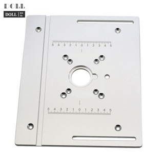 ⭐NEW ⭐Silver Router Table Insert Plate Aluminum Alloy Router Table Insert Accessories