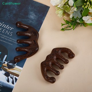 &lt;Cardflower&gt; หวีนวดฝังเข็ม แบบไม่มีด้ามจับ ฟันกว้าง สไตล์เมริเดียน ลดราคา