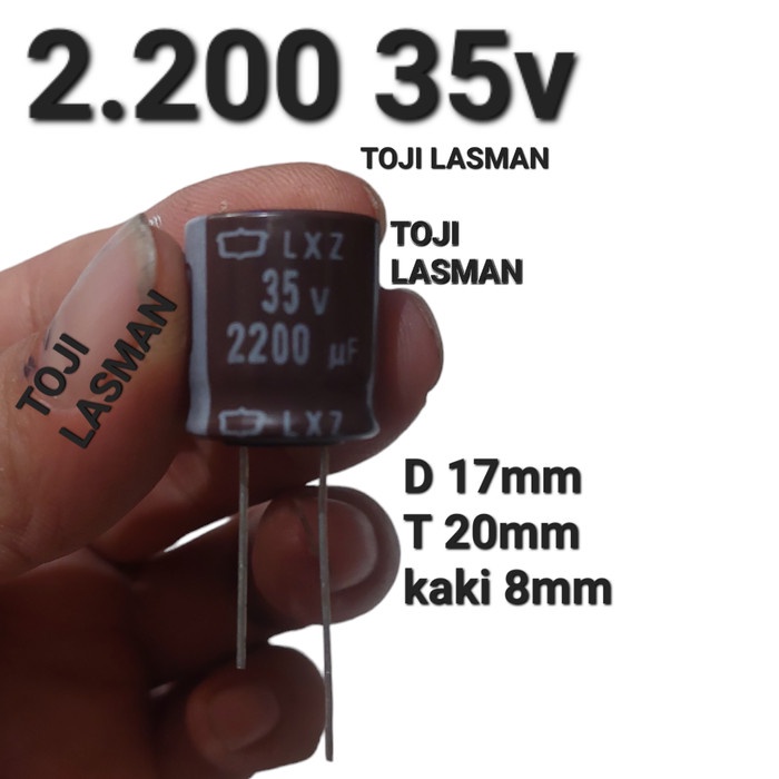 (2,200uf 35v) ELCO 2200UF 35V 2 200 2200UF Micro 2,200uf 50v GAP27 ...