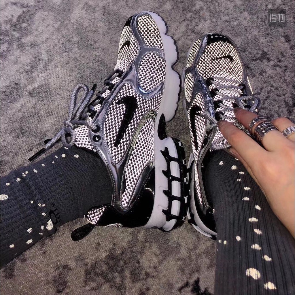 stussy x nike air zoom spiridon cg 2