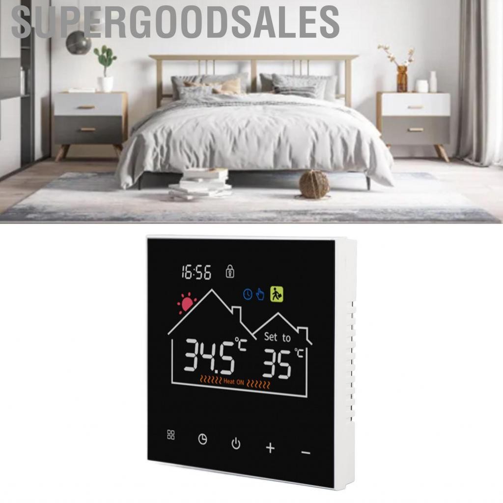 Supergoodsales Smart Thermostat Programmable สำหรับ House With LCD ...