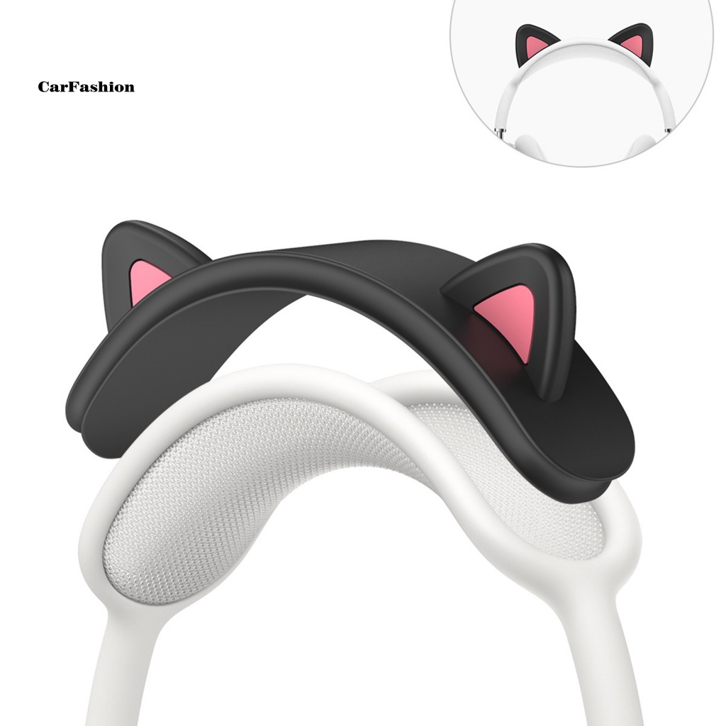 lt-carfashion-gt-ปลอกสวมหัวหูฟัง-แบบนิ่ม-รูปหูแมวน่ารัก-แบบเปลี่ยน-สําหรับ-airpods-max