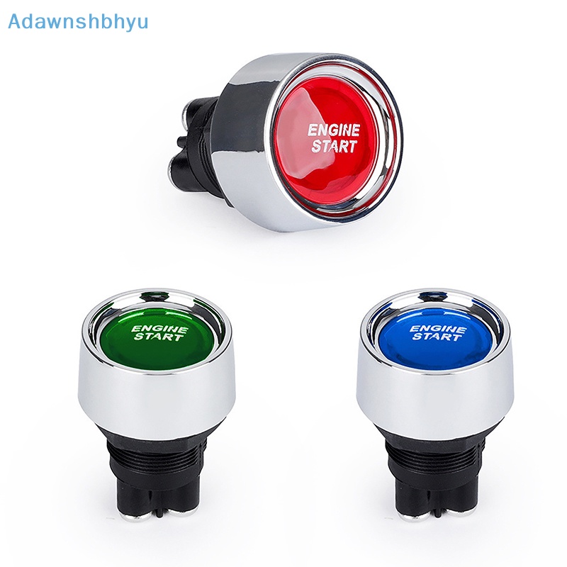 adhyu-สวิตช์ปุ่มสตาร์ทเครื่องยนต์-12v-24v-เปิด-ปิด-แบบชั่วขณะ