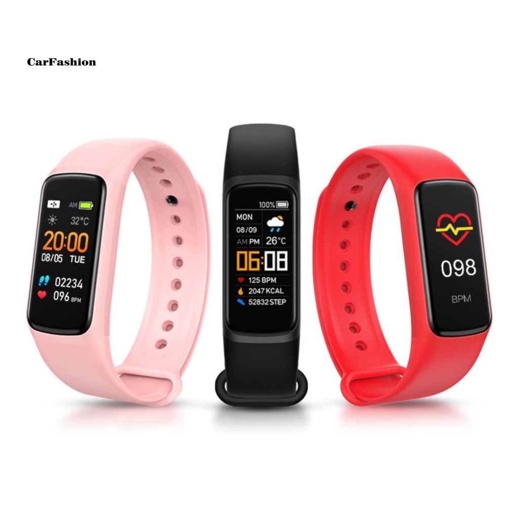 lt-carfashion-gt-c7-สร้อยข้อมืออัจฉริยะ-หน้าจอสัมผัส-กันน้ํา-วัดอัตราการเต้นหัวใจ-ชาร์จได้