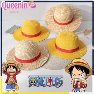 หมวกฟาง คอสเพลย์ One Piece Luffy ชายหาด ของขวัญฮาโลวีน สําหรับเด็ก และผู้ใหญ่
