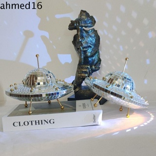 Ahmed ลูกบอล UFO สะท้อนแสง ไม่เสียรูปง่าย สําหรับประดับตกแต่งปาร์ตี้