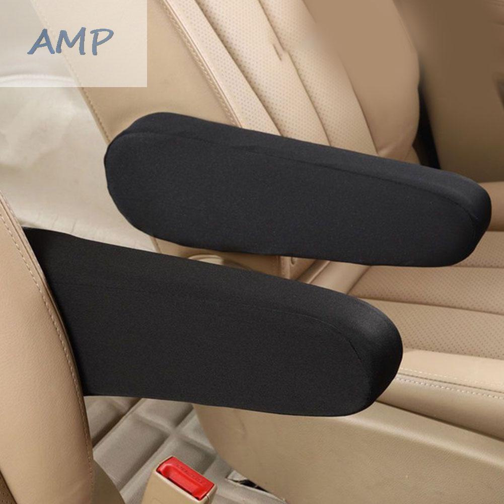 new-9-practical-car-armrest-cover-elasticity-cloth-fabric-center-console-protect-2-pcs