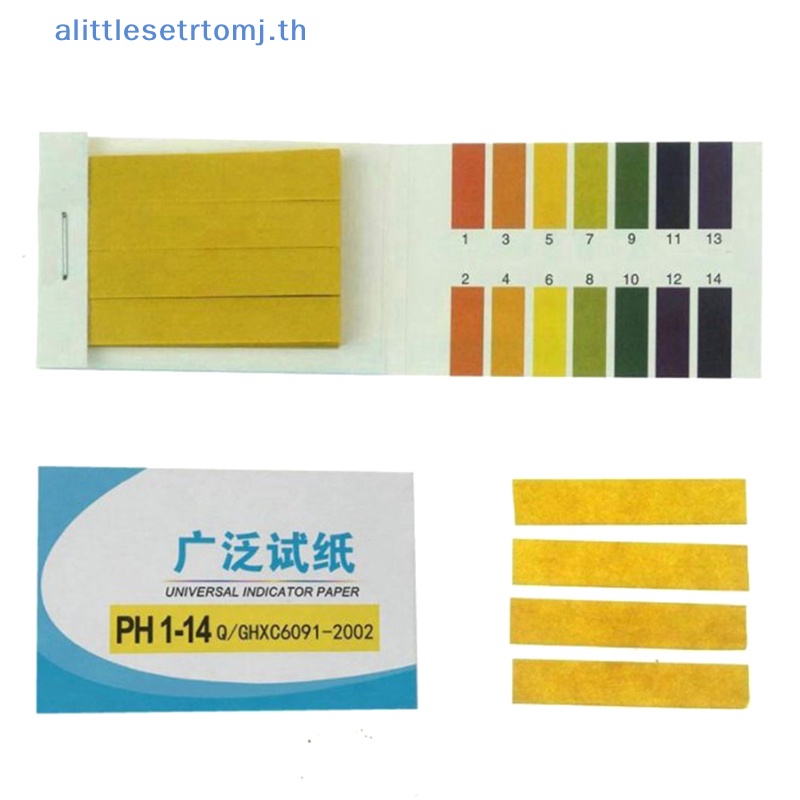 alittlese-แถบกระดาษลิตมัส-ทดสอบค่า-ph-1-14-ค่า-80-แถบ-สําหรับทดสอบความเป็นกรดในดิน