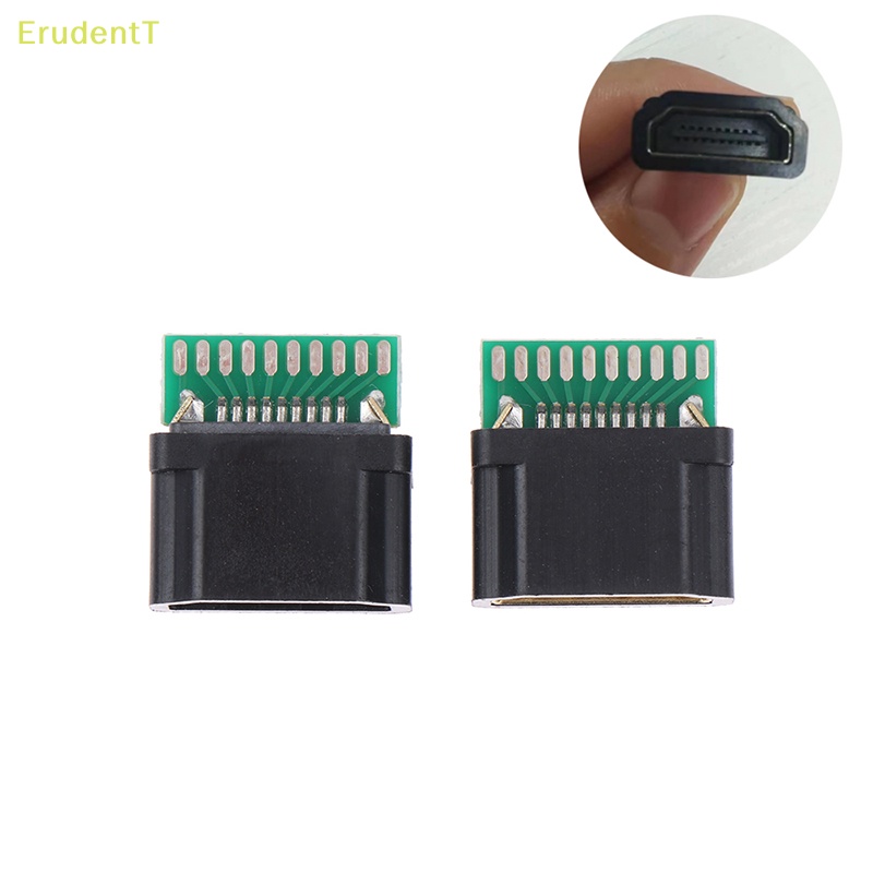 erudentt-แจ็คเชื่อมต่อ-hdmi-ตัวเมีย-19pin-พร้อมบอร์ด-pcb-พร้อมเปลือกพลาสติก-1-ชิ้น-ใหม่