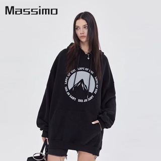 Massimo เสื้อกันหนาว เสื้อฮู้ด comfortable chic fashionable ทันสมัย A98J26V37Z230912