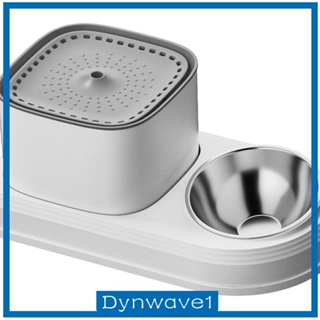[Dynwave1] ชามให้อาหาร และน้ํา อัตโนมัติ ความจุ 3 ลิตร ถอดออกได้ สําหรับสัตว์เลี้ยง สุนัข แมว