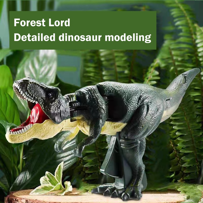 28CM T-Rex Sound Effect Toy Press ไดโนเสาร์คำรามของเล่นสำหรับเด็ก ...