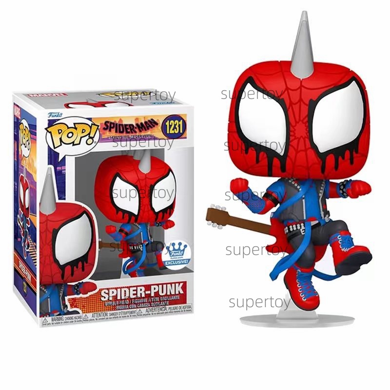 海外限定版】Funko Pop！ スパイダーパンク MARVEL ケース付き（Funko Pop Marvel Movies Super Heroes  Spider-Punk #1231 Spider-Man #334 #594 #911 #913 Iron Spider #300 Vinyl  Action Figure Toys - AliExpress）