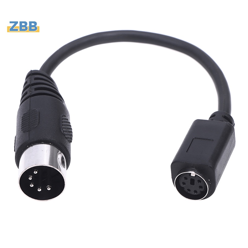 Zbb> ใหม่ สายเคเบิล MD 6-pin ตัวเมีย เป็น DIN 5-pin ตัวผู้ Ps2 ...