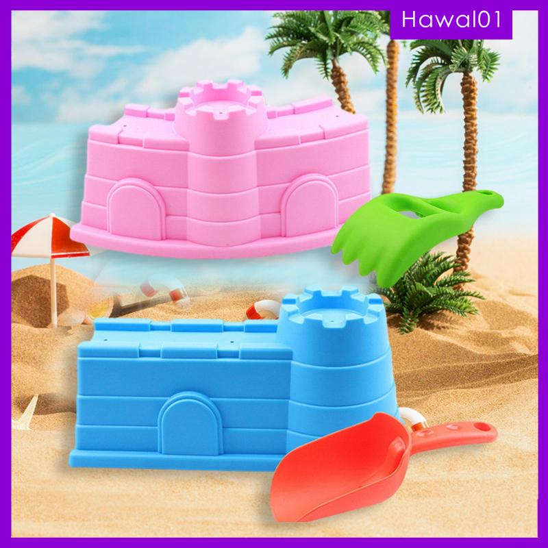 [Hawal] โมเดลปราสาททราย ของเล่นชายหาด สําหรับเด็กวัยหัดเดิน | Shopee ...