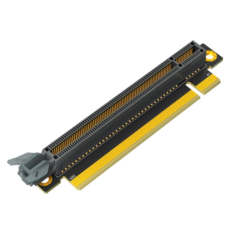 Bt PCIE 16X 3 0 90 องศาอะแดปเตอร์การ์ด PCIExpress Extender การ์ดสําหรับ ...
