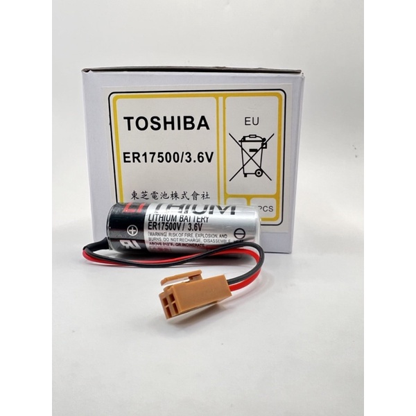 ร้านในไทย ER17500 /3.6v แบตเตอรี่ TOSHiBA made in japan แบตเตอรี่พร้อม ...