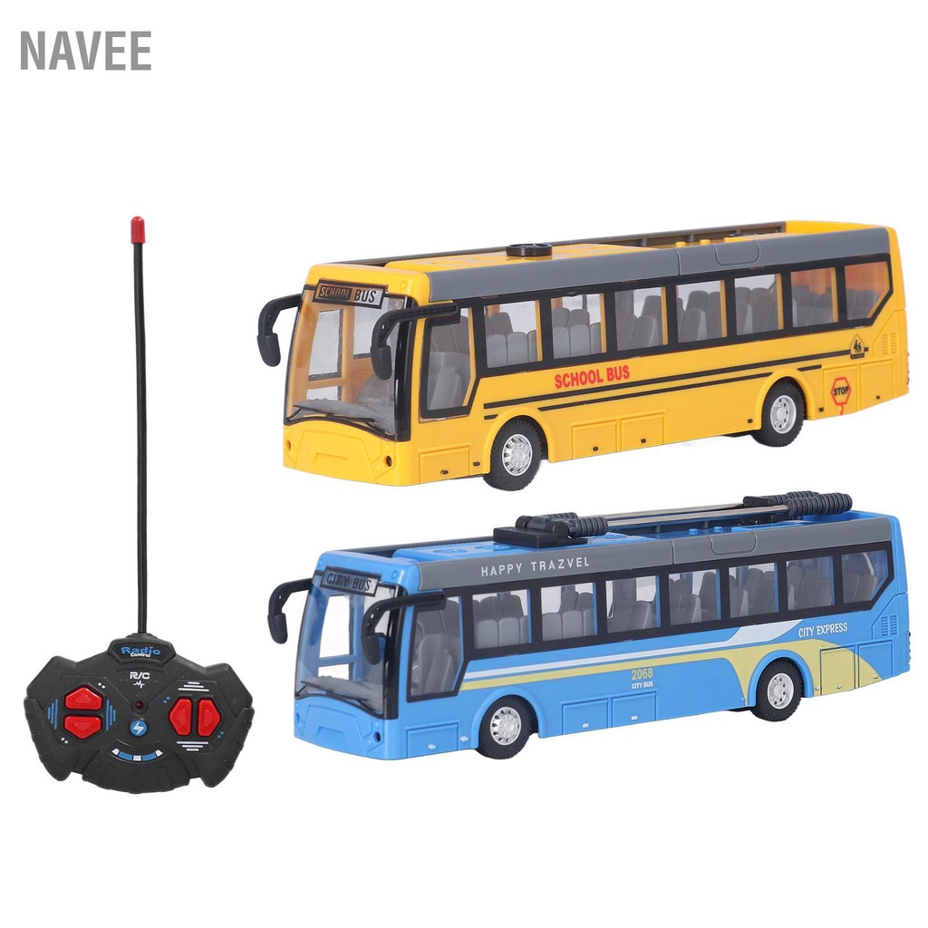 navee-รถบัสควบคุมระยะไกลจำลองสูงทุกทิศทางขับรถโรงเรียน-rc-แบบชาร์จไฟได้สำหรับเด็ก
