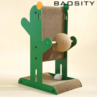 [Baosity] กระดาษแข็ง รูปกระบองเพชร ใช้ซ้ําได้ เป็นมิตรกับสิ่งแวดล้อม สําหรับป้องกันเฟอร์นิเจอร์แมว เสาลับเล็บแมวพร้อมลูกบอล