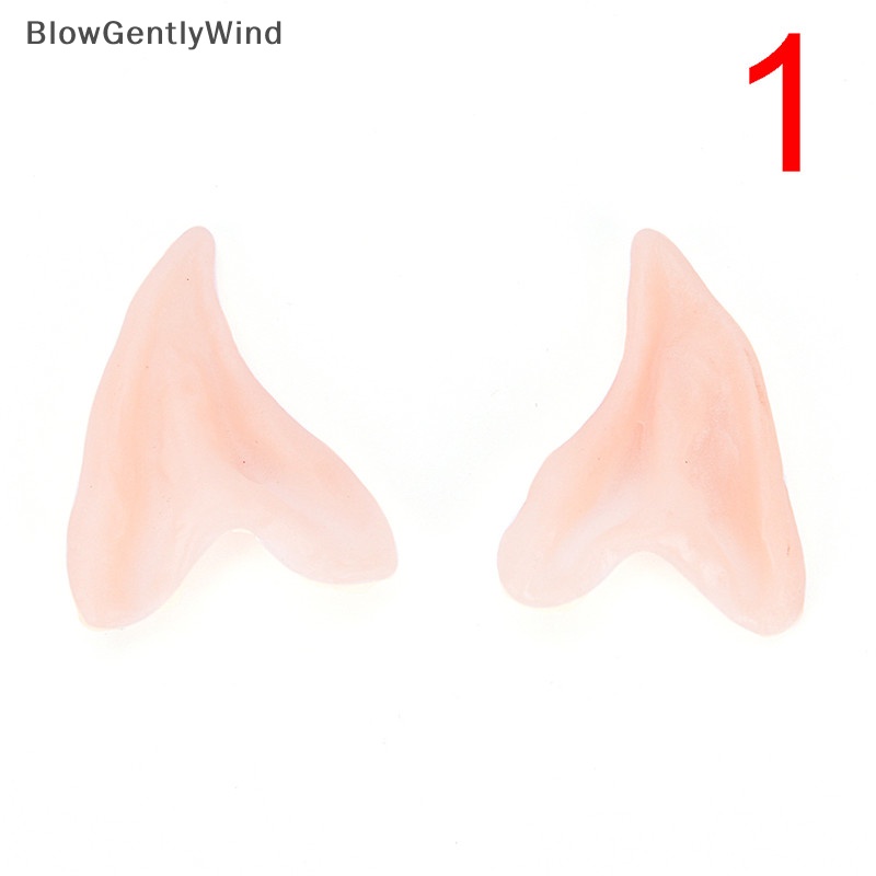 blowgentlywind-พร็อพหูเอลฟ์ยาง-พร็อพคอสเพลย์-สําหรับปาร์ตี้ฮาโลวีน-bgw