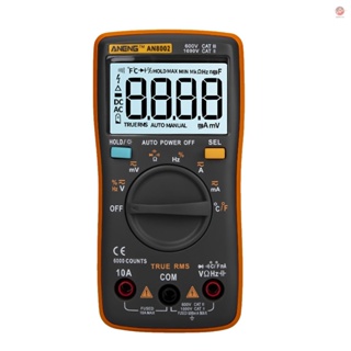 ANENG AN8002 Multifunctional Digital Multimeter - High Accuracy Measurement for Temperature, Voltage, Current, Resistance, Capacitance, Frequency, and Duty Cycle