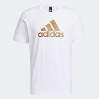 adidas ไลฟ์สไตล์ เสื้อยืด Future Icon Badge of Sport ผู้ชาย สีขาว HE7431