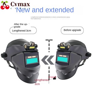 Cvmax หน้ากากเชื่อมไฟฟ้า ปรับแสงอัตโนมัติ ป้องกันสี สําหรับเชื่อม